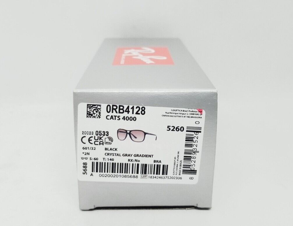 RAY BAN - RB4128 CATS 4000 sunglasses - Black/Grey Gradient