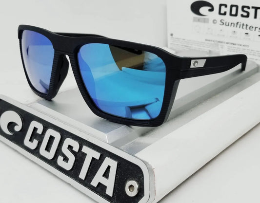 Costa Del Mar ANTILLE sunglasses - Untangled Collection - Net Black/Blue Mirror 580G
