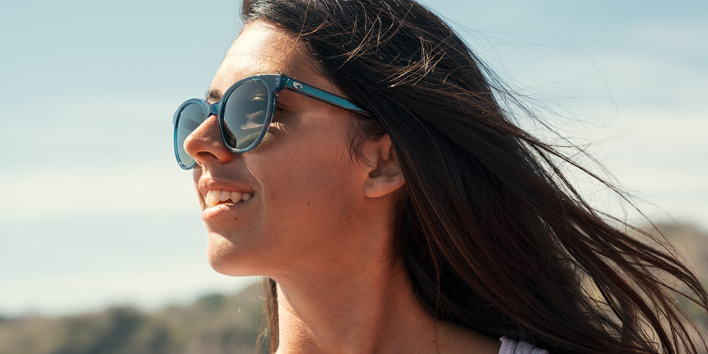 Costa Del Mar ISLA sunglasses - Tortoise/Green Mirror 580G