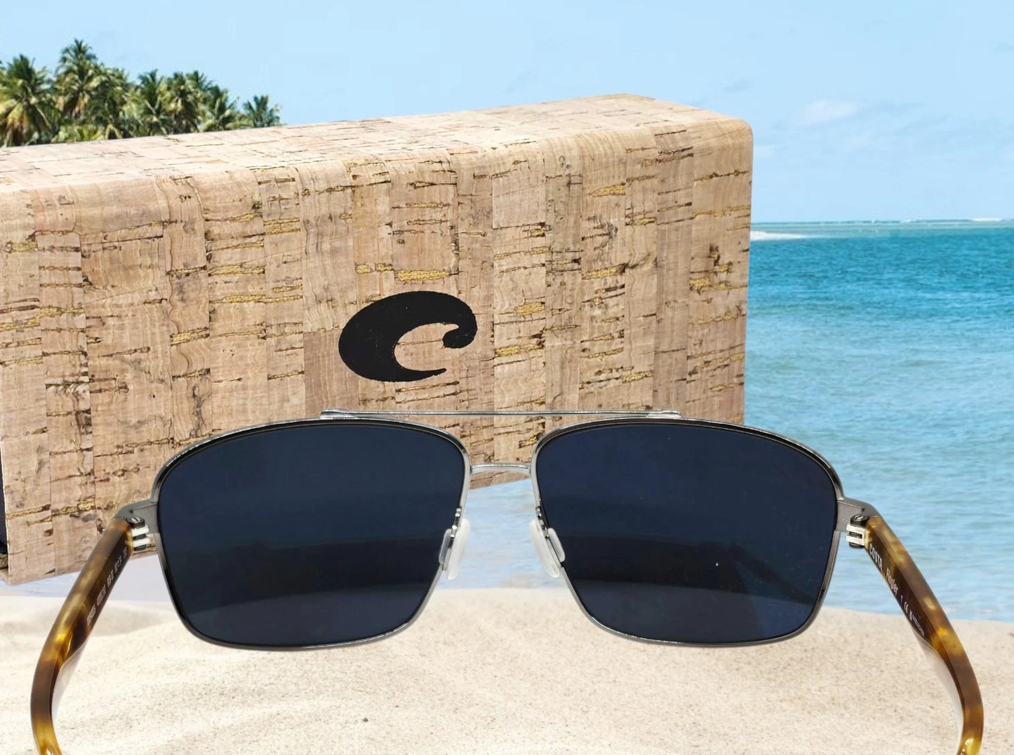 Costa Del Mar FLAGLER sunglasses - Gunmetal/Blue Mirror 580P