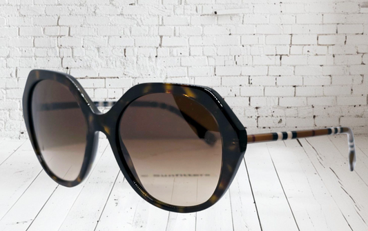 Burberry VANESSA sunglasses - BE4375 - Havana/Brown Gradient