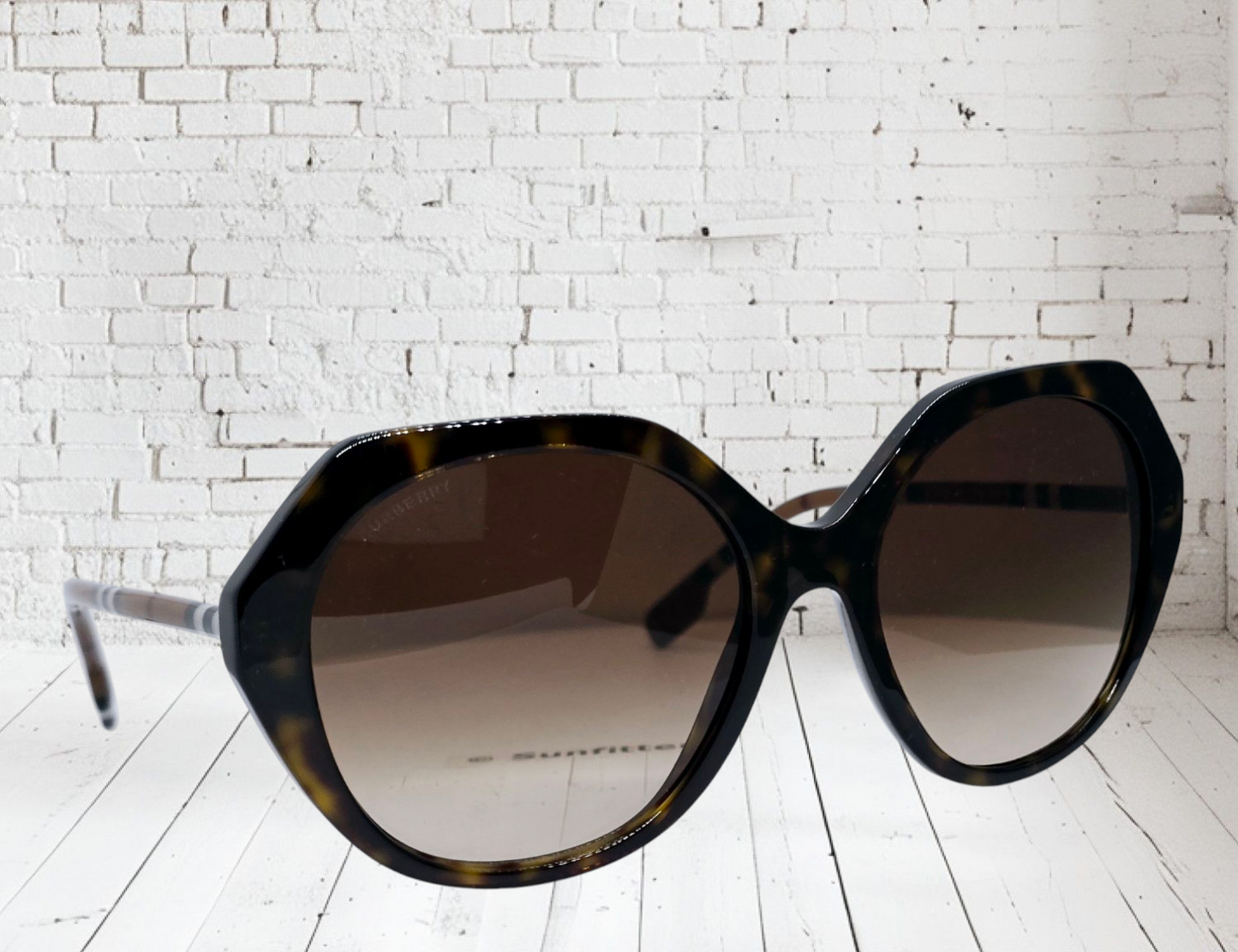 Burberry VANESSA sunglasses - BE4375 - Havana/Brown Gradient