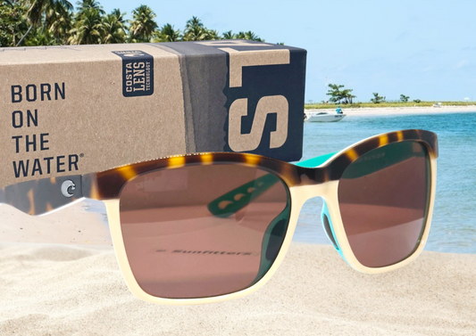 Costa Del Mar ANAA sunglasses - Retro Tortoise/Copper 580P