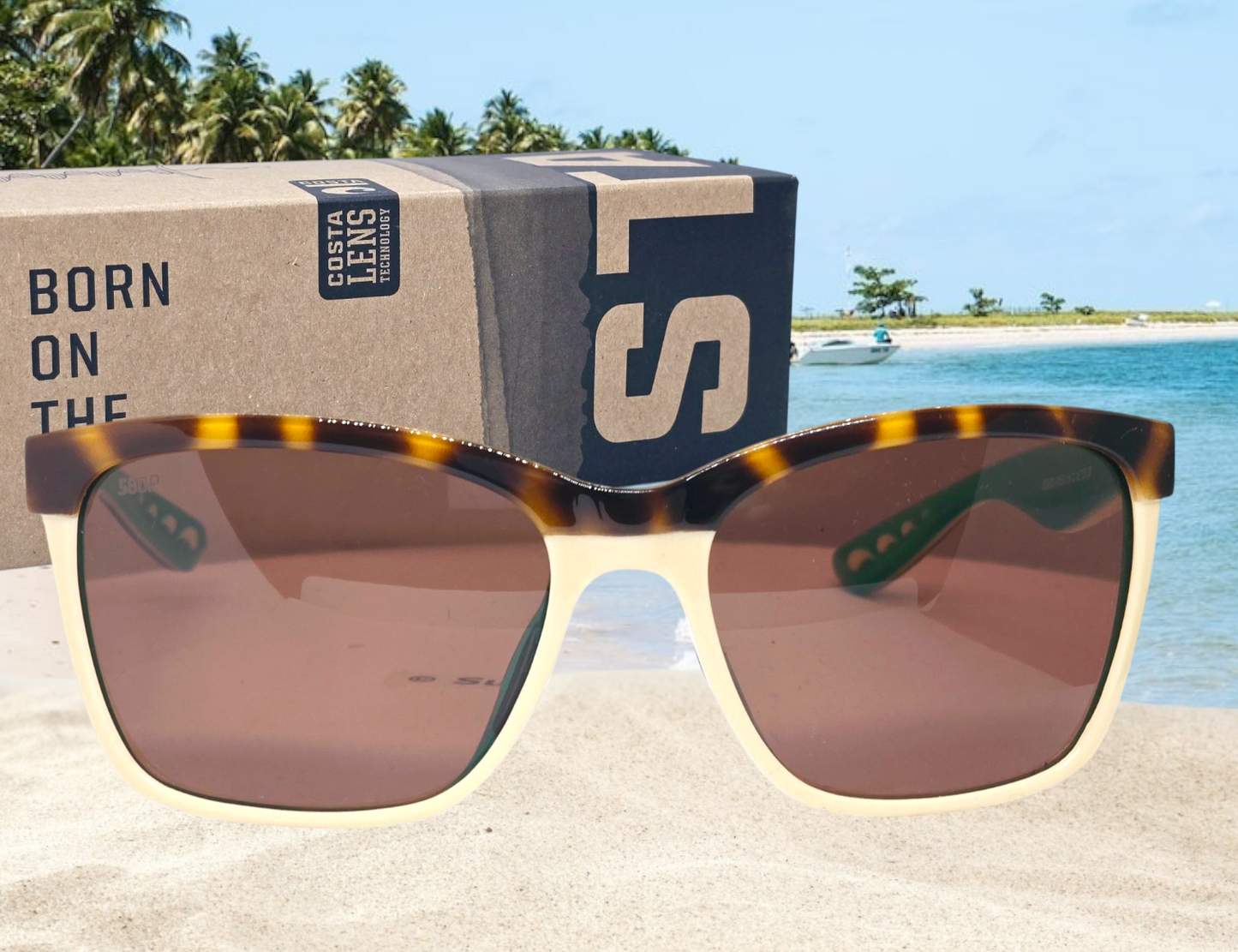 Costa Del Mar ANAA sunglasses - Retro Tortoise/Copper 580P