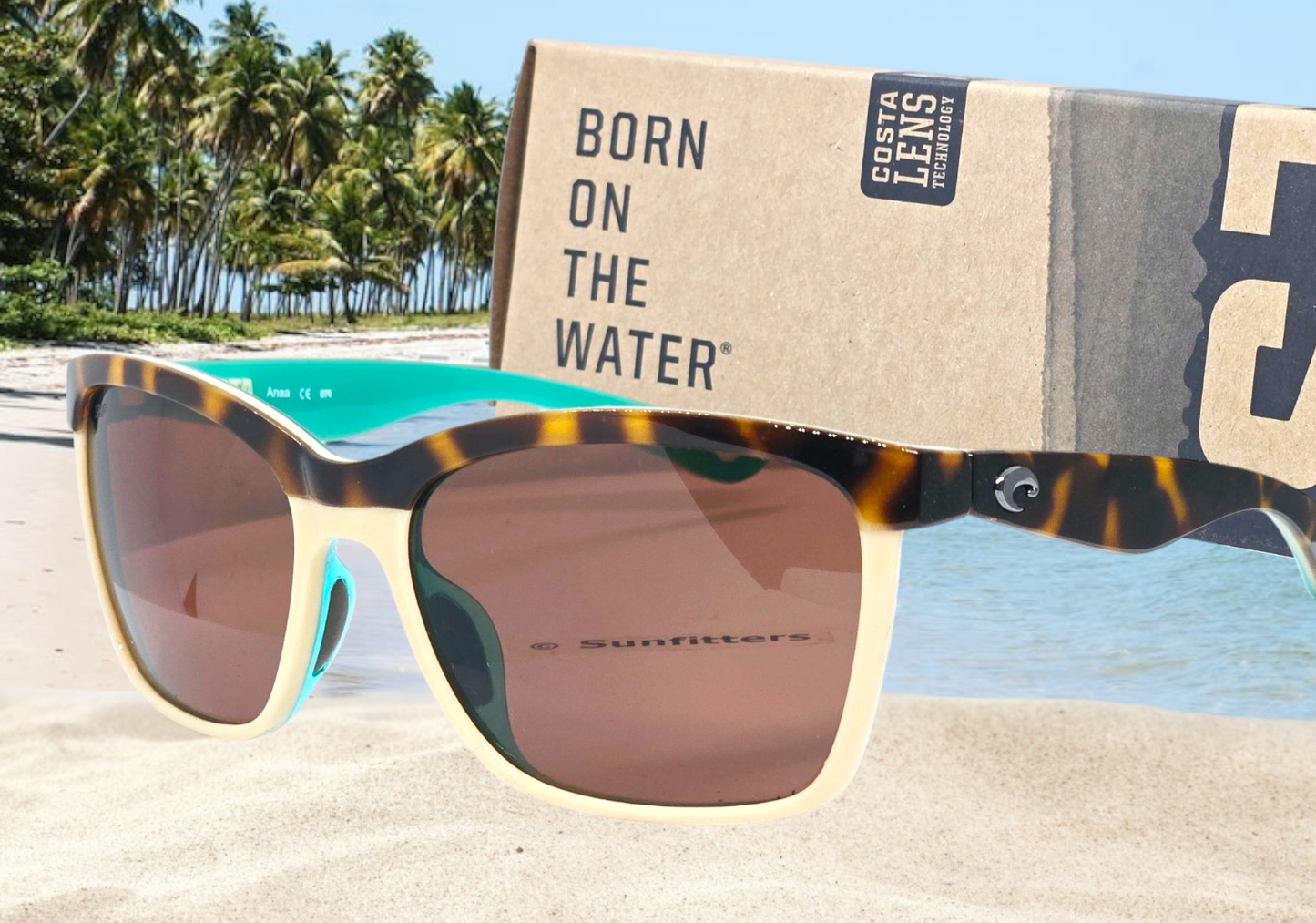 Costa Del Mar ANAA sunglasses - Retro Tortoise/Copper 580P
