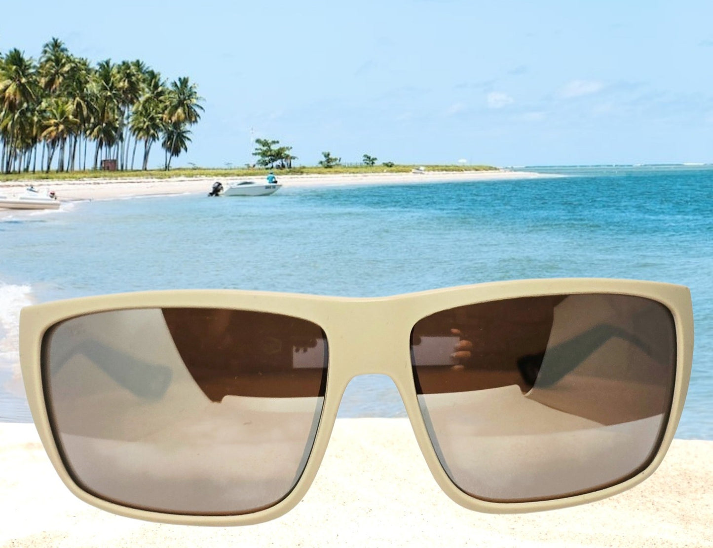 Costa Del Mar FLY LINE sunglasses - Matte Sand/Copper Silver Mirror 580G