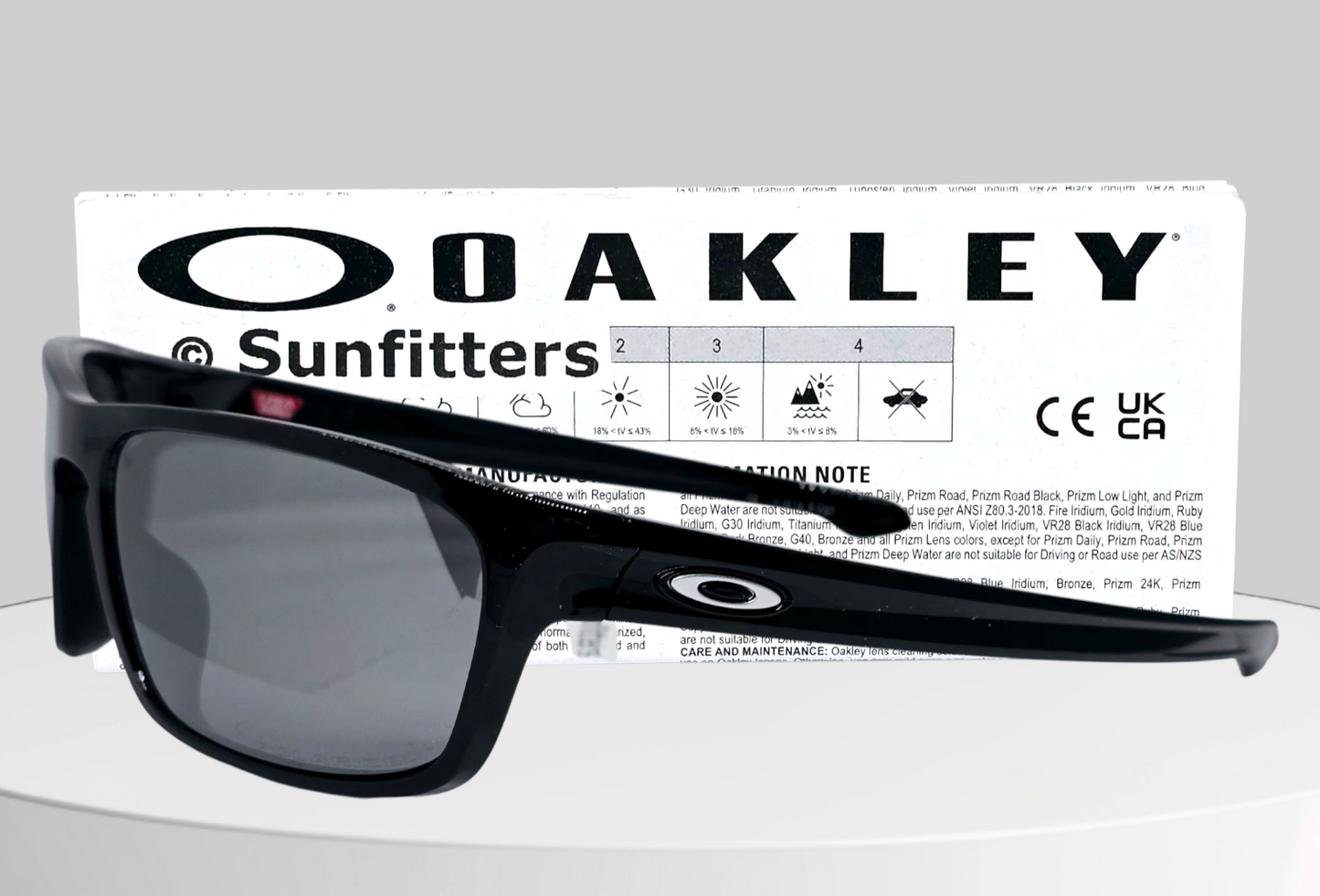 Oakley SLIVER STEALTH sunglasses - Polished Black/Black Iridium POLARIZED