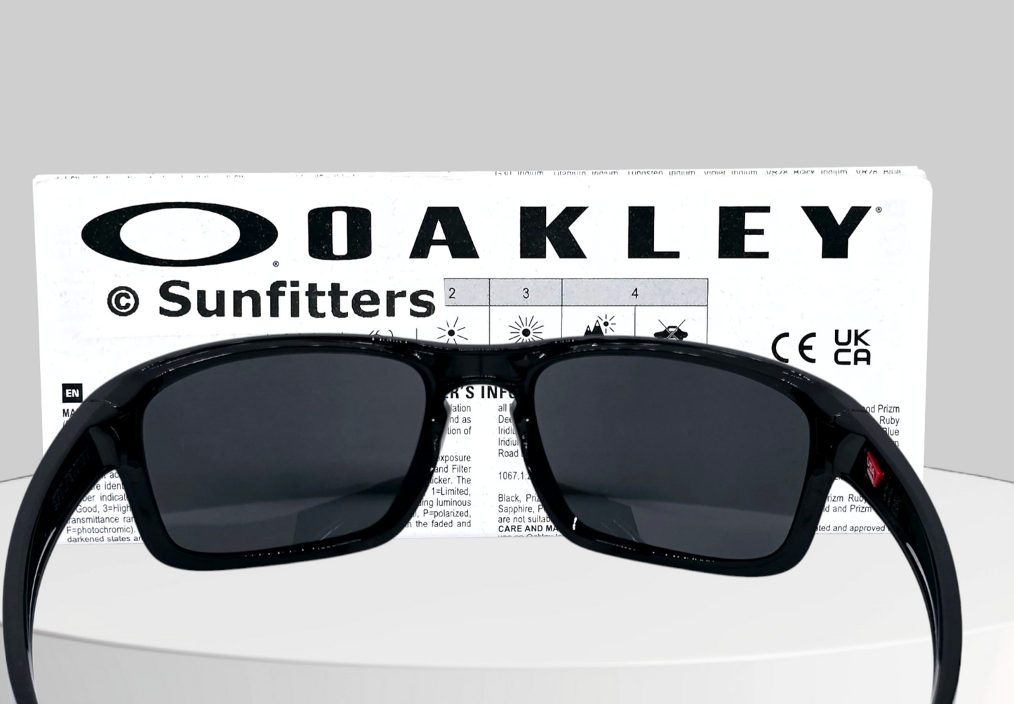 Oakley SLIVER STEALTH sunglasses - Polished Black/Black Iridium POLARIZED