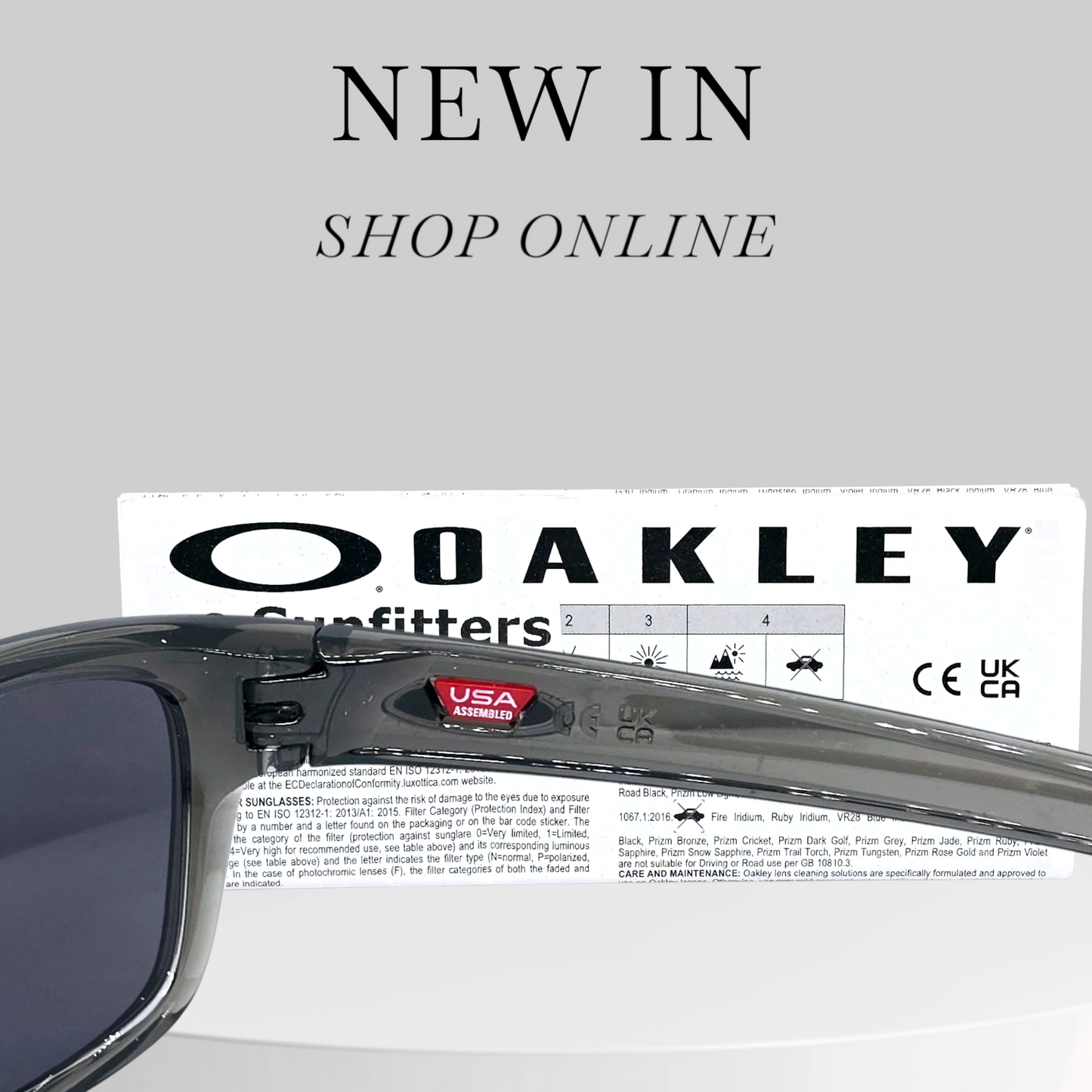 Oakley SLIVER STEALTH sunglasses - Grey Smoke/Black Iridium
