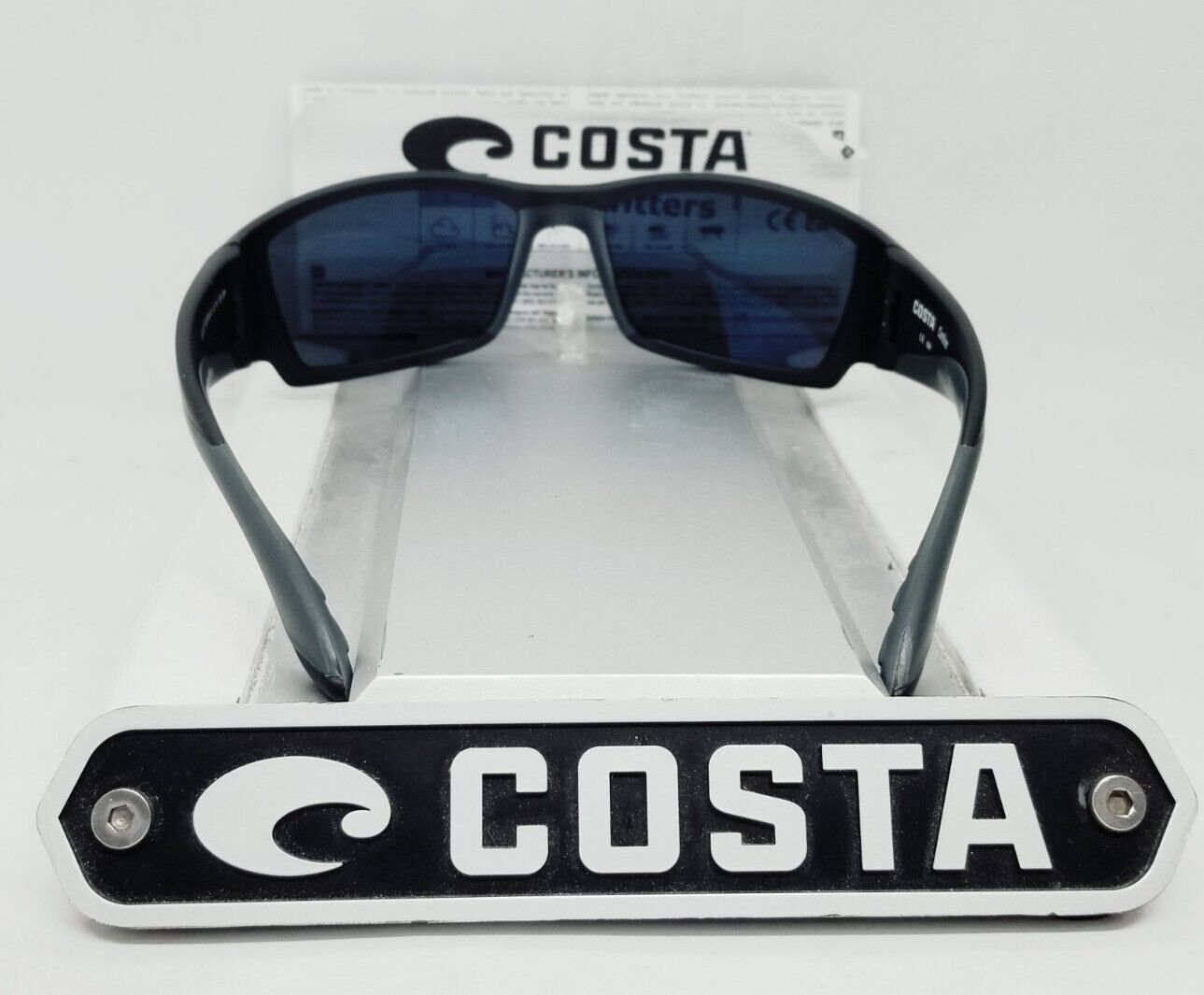 Costa Del Mar CORBINA sunglasses - Matte Black/Blue Mirror 580P