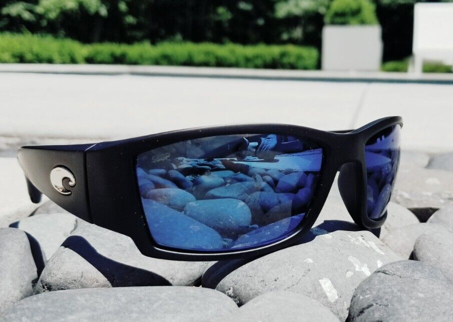 Costa Del Mar CORBINA sunglasses - Matte Black/Blue Mirror 580P