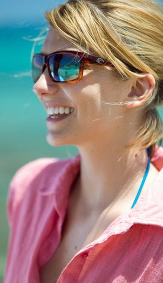 Costa Del Mar CUT sunglasses - Tortuga Fade/Green Mirror 580P