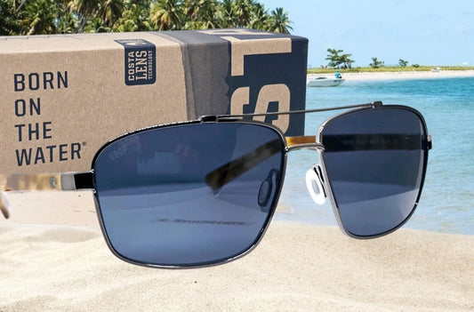 Costa Del Mar FLAGLER sunglasses - Gunmetal/Gray 580P