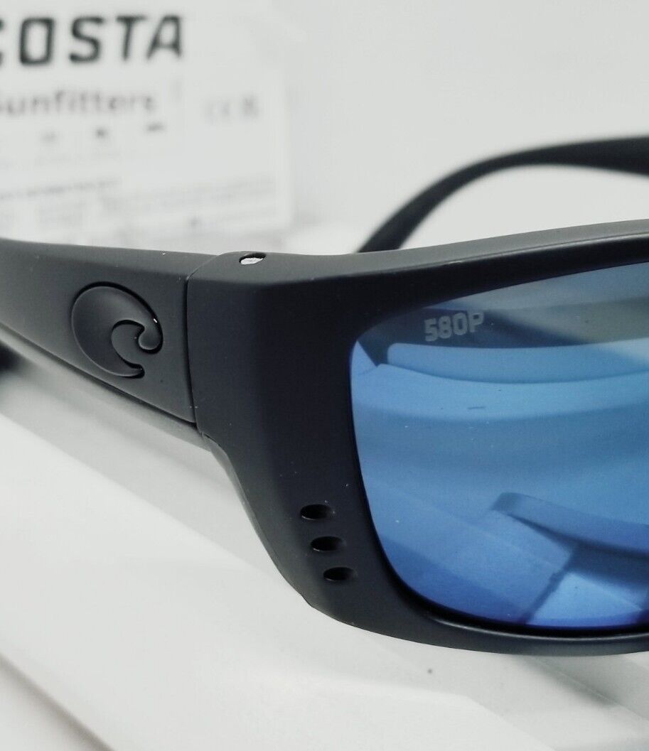 Costa Del Mar FISCH sunglasses - Blackout/Blue Mirror 580P