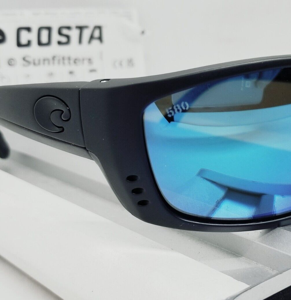 Costa Del Mar FISCH sunglasses - Blackout/Blue Mirror 580G