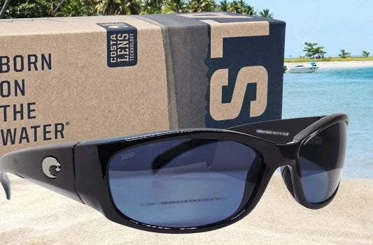 Costa Del Mar HAMMERHEAD sunglasses - Shiny Black/Gray 580P
