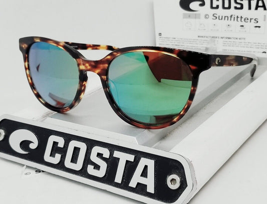 Costa Del Mar ISLA sunglasses - Tortoise/Green Mirror 580G
