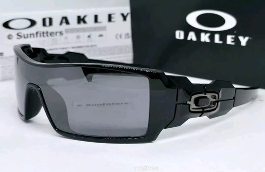 Oakley OIL RIG sunglasses - Polished Black/Black Iridium POLARIZED
