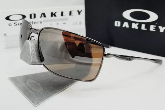 Oakley SQUARE WIRE sunglasses - Tungsten/Tungsten Iridium POLARIZED