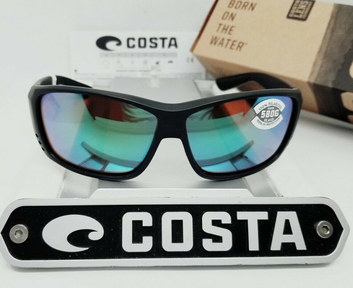 Costa Del Mar CAT CAY sunglasses - Blackout/Green Mirror 580G