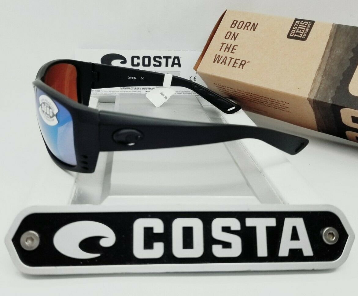 Costa Del Mar CAT CAY sunglasses - Blackout/Green Mirror 580G