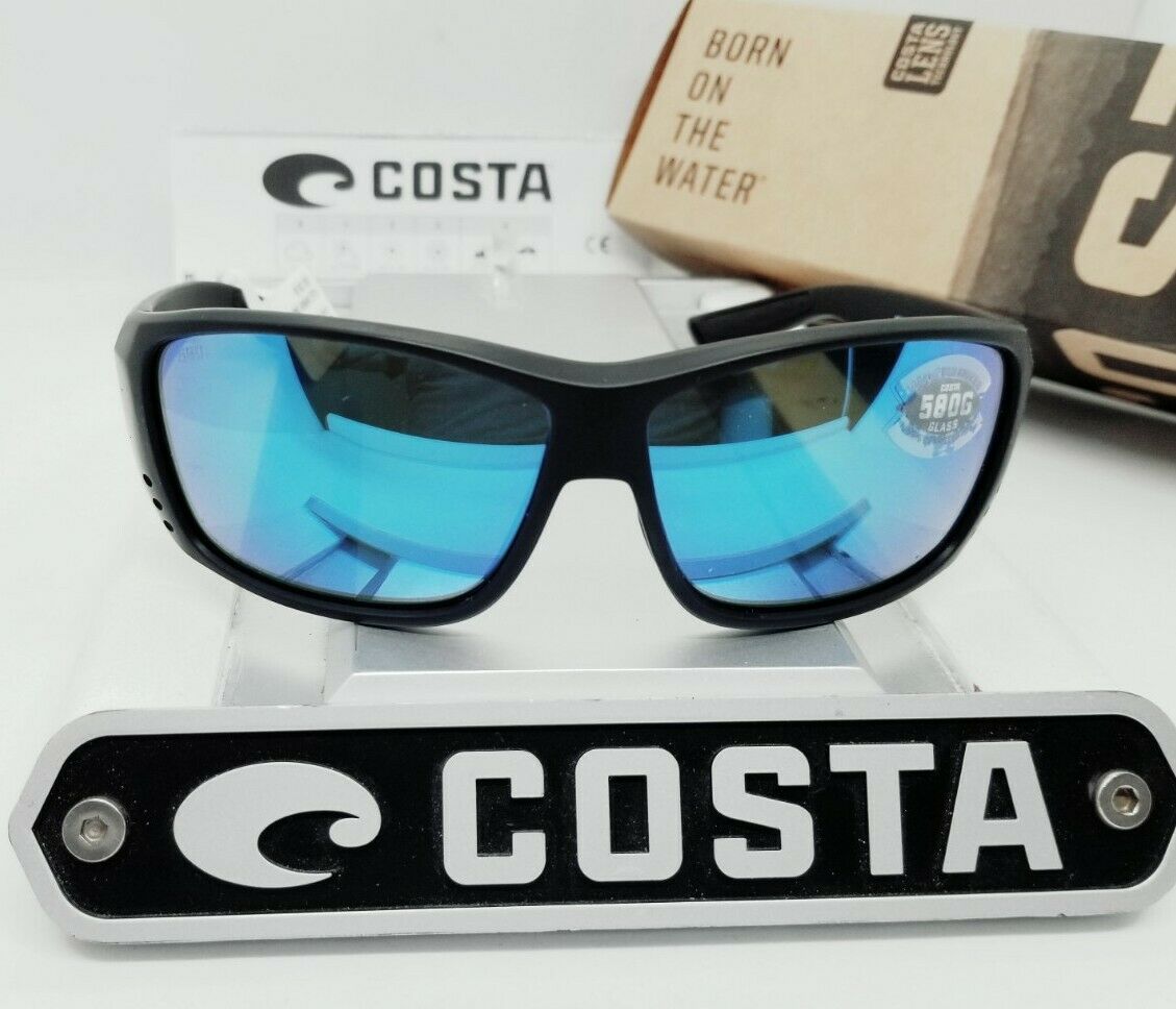 Costa Del Mar CAT CAY sunglasses - Blackout/Blue Mirror 580G