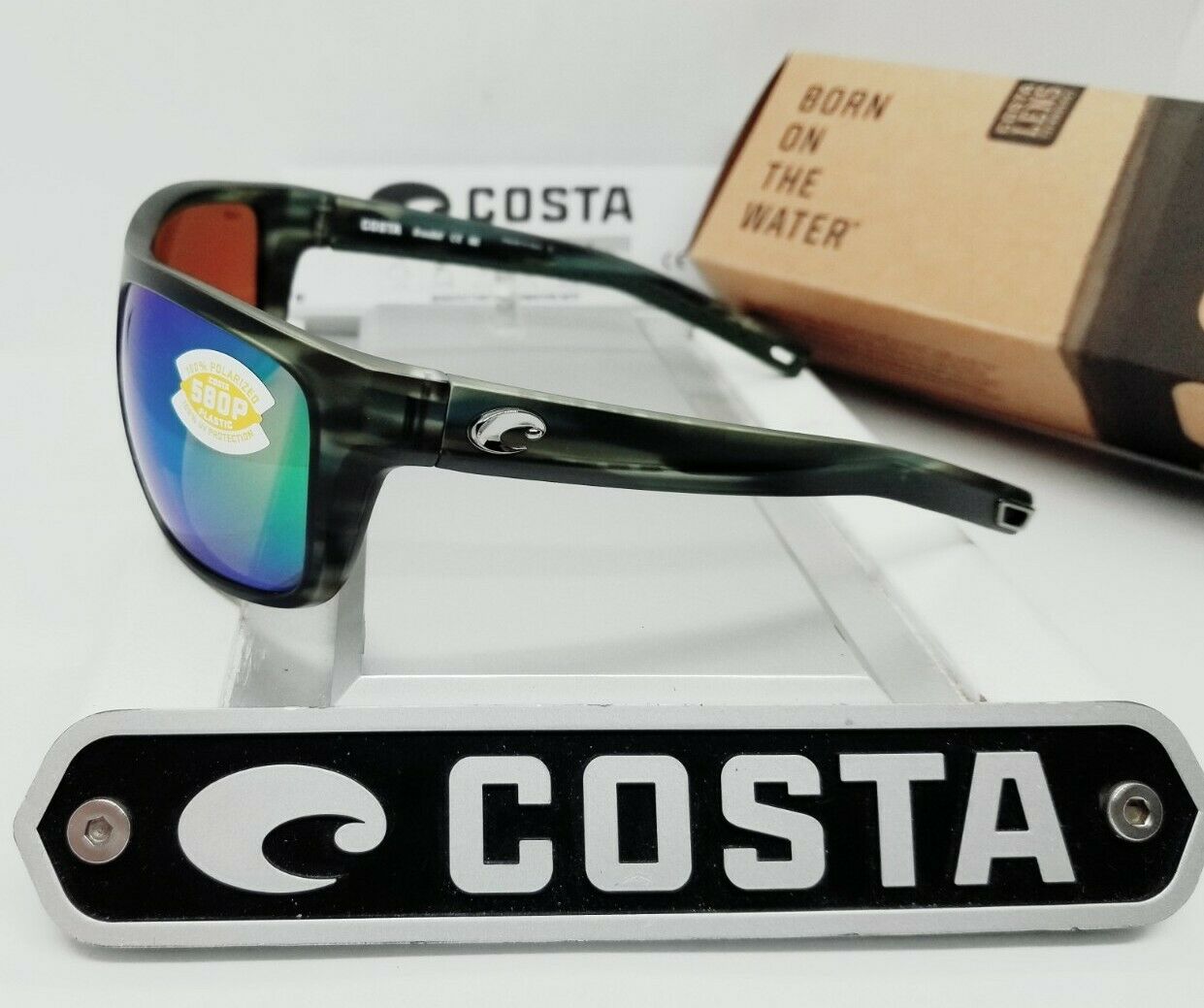 Costa Del Mar BROADBILL sunglasses - Matte Reef/Green 580P