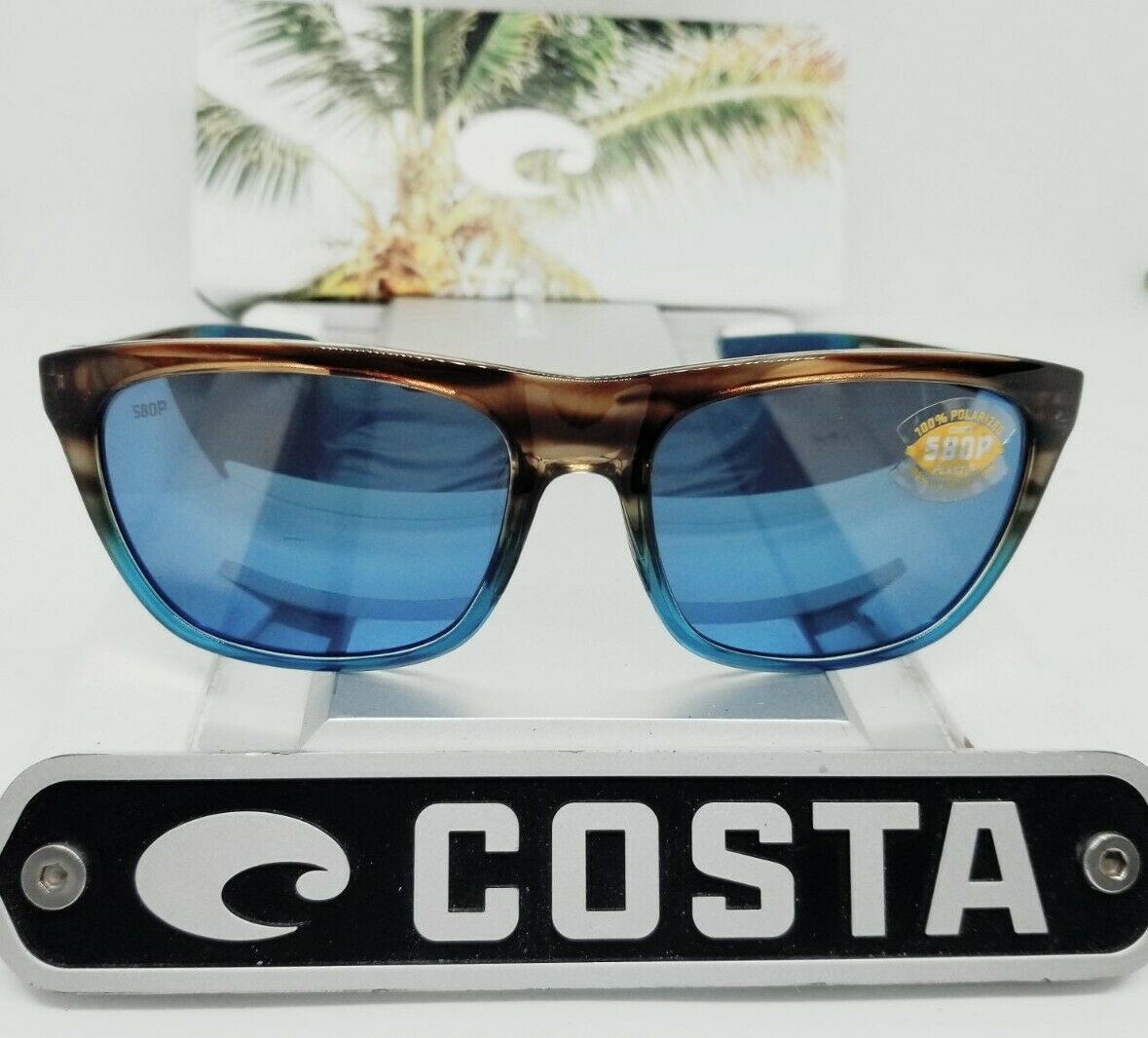 Costa Del Mar CHEECA sunglasses - Shiny Wahoo/Blue Mirror 580P