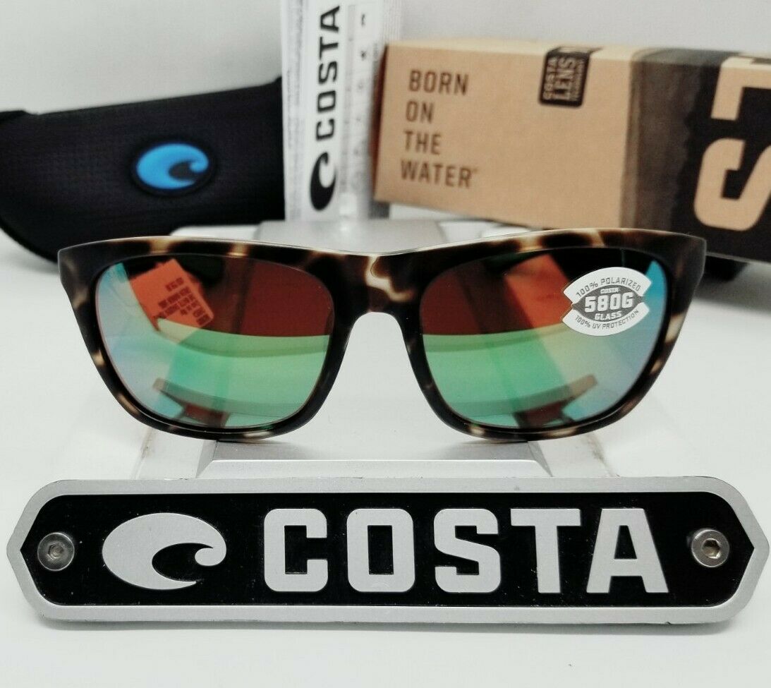 Costa Del Mar CHEECA sunglasses - Shadow Tortoise/Green Mirror 580G