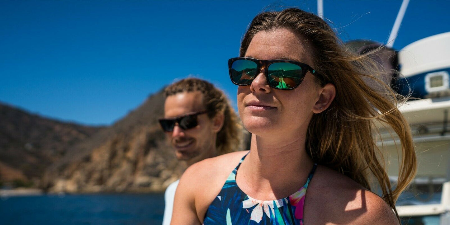 Costa Del Mar CHEECA sunglasses - Shadow Tortoise/Green Mirror 580G