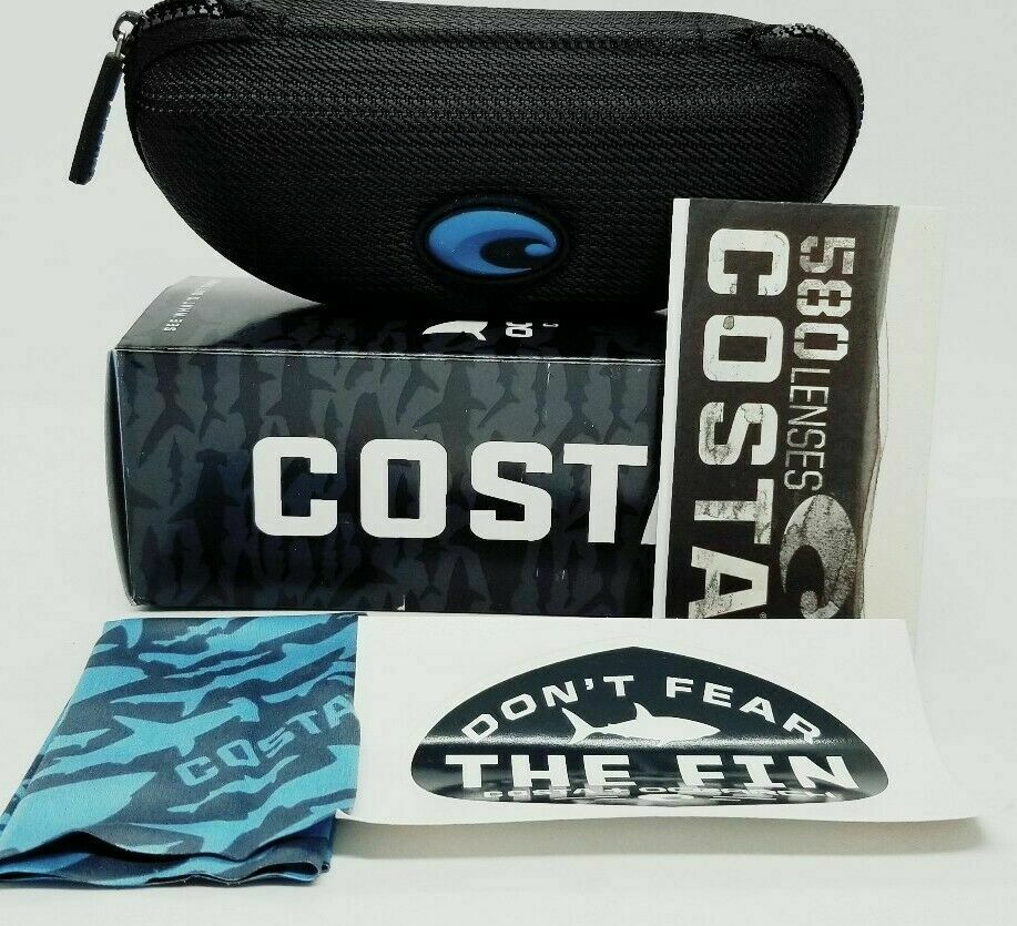 Costa Del Mar HALF MOON sunglasses - OCEARCH - Tiger Shark/Blue 580G