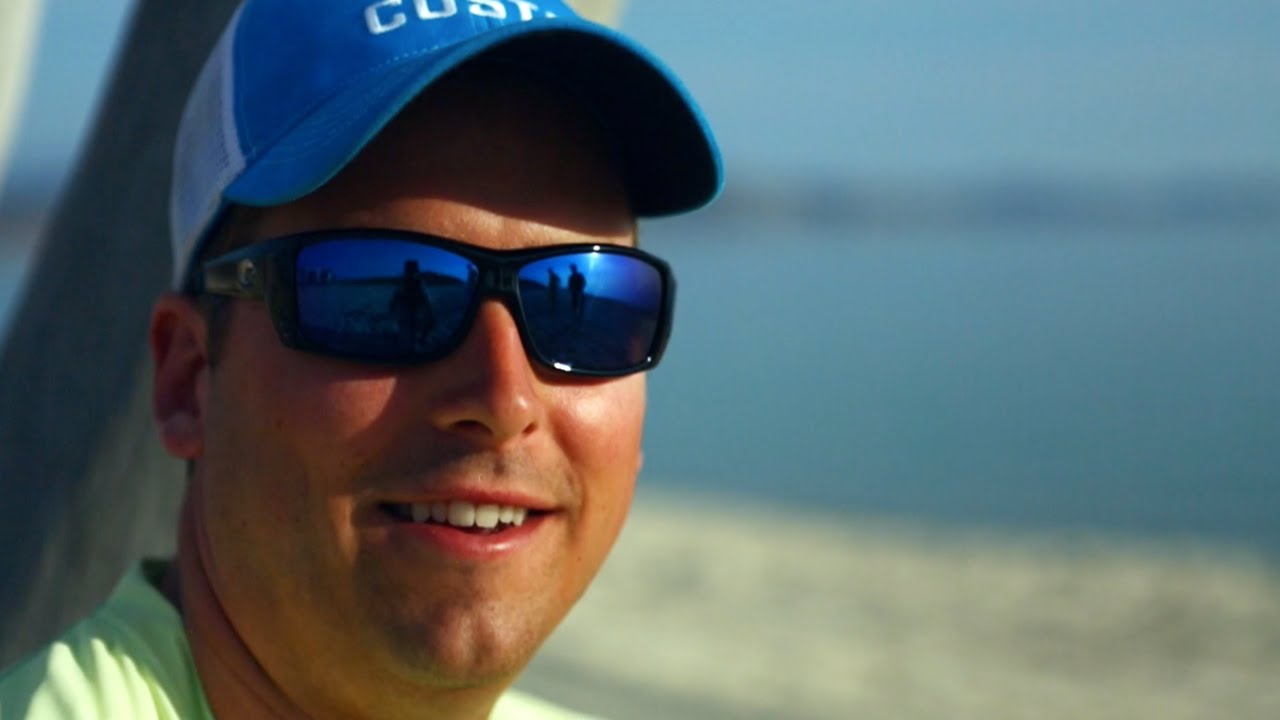 Costa Del Mar CAT CAY sunglasses - Blackout/Blue Mirror 580G