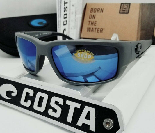 Costa Del Mar FANTAIL sunglasses - Matte Gray/Blue Mirror 580P