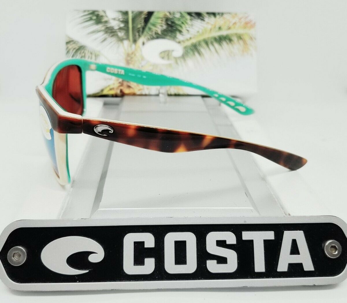Costa Del Mar ANAA sunglasses - Retro Tortoise/Green Mirror 580P