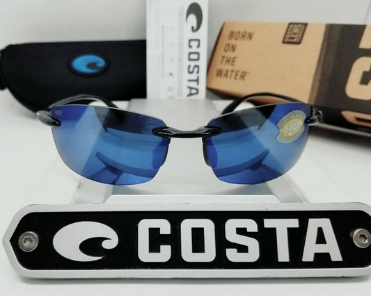 Costa Del Mar BALLAST sunglasses - Shiny Black/Blue Mirror 580P