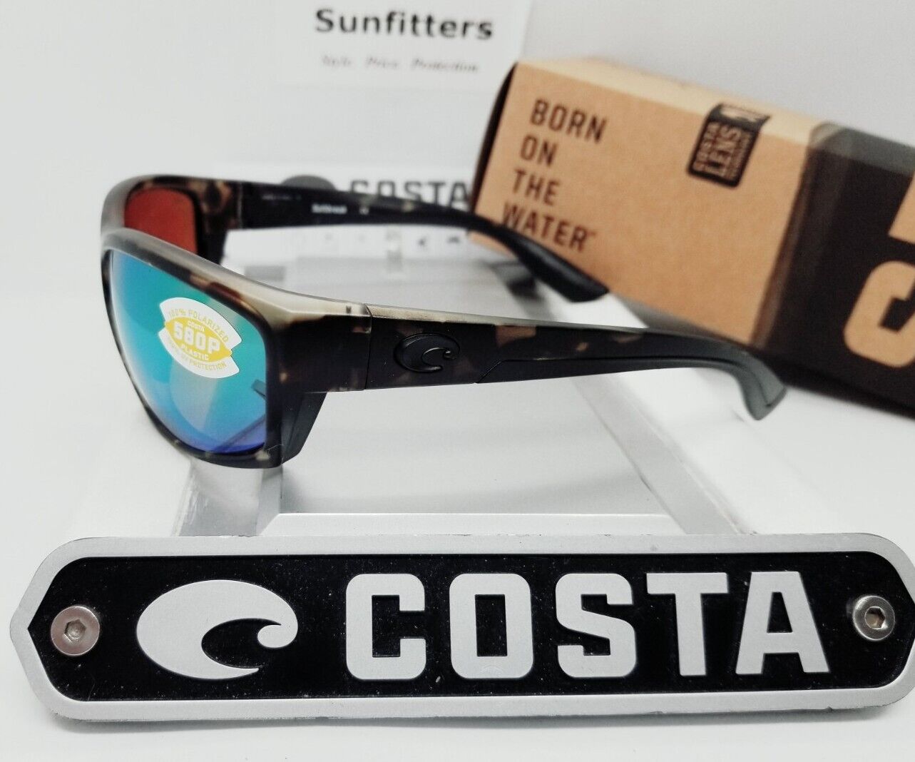 Costa Del Mar SALTBREAK sunglasses - Wetlands/Green Mirror 580P