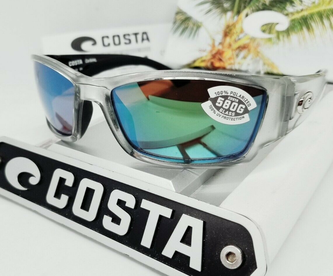 Costa Del Mar CORBINA sunglasses - Silver/Green Mirror 580G (glass)