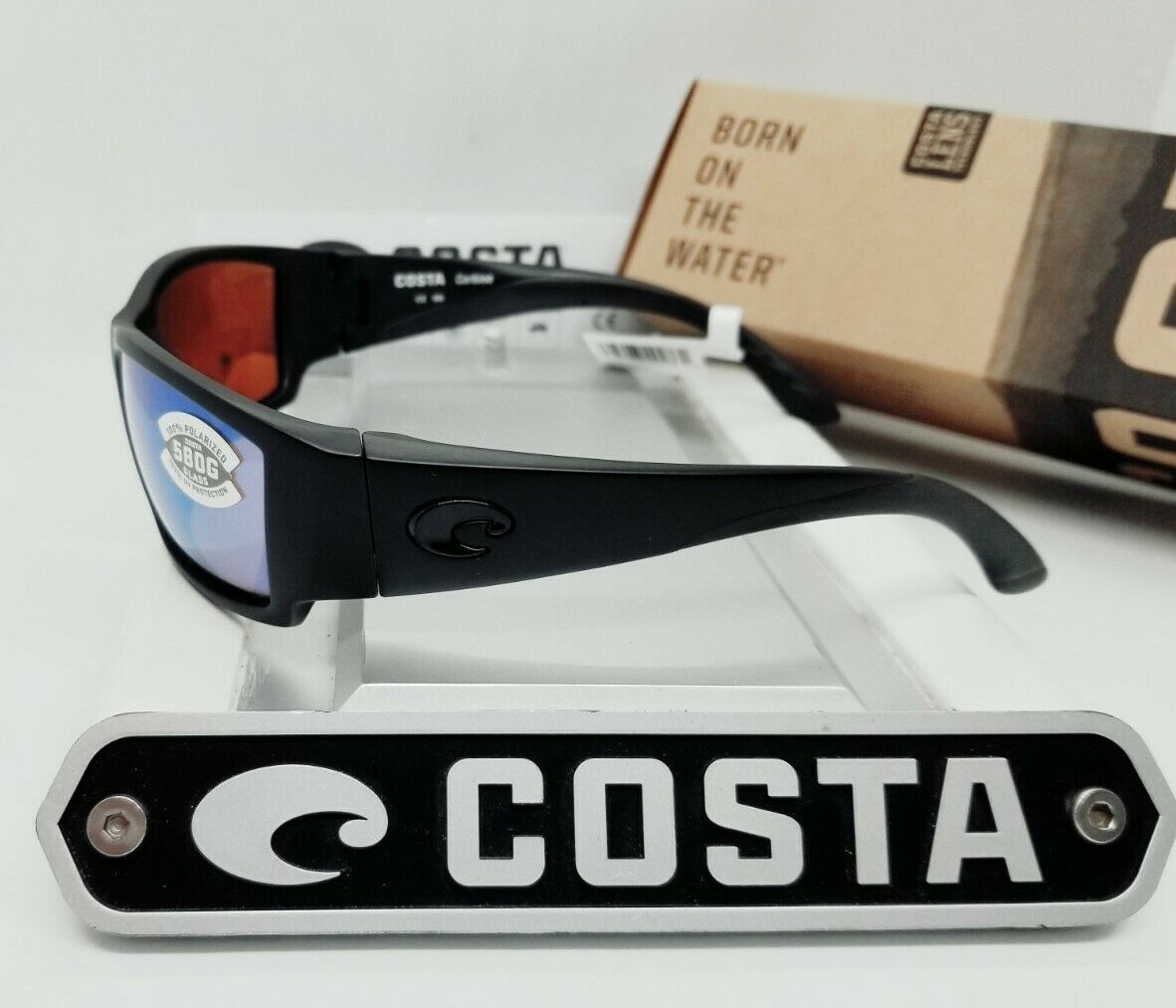 Costa Del Mar CORBINA sunglasses - Blackout/Green Mirror 580G (glass)