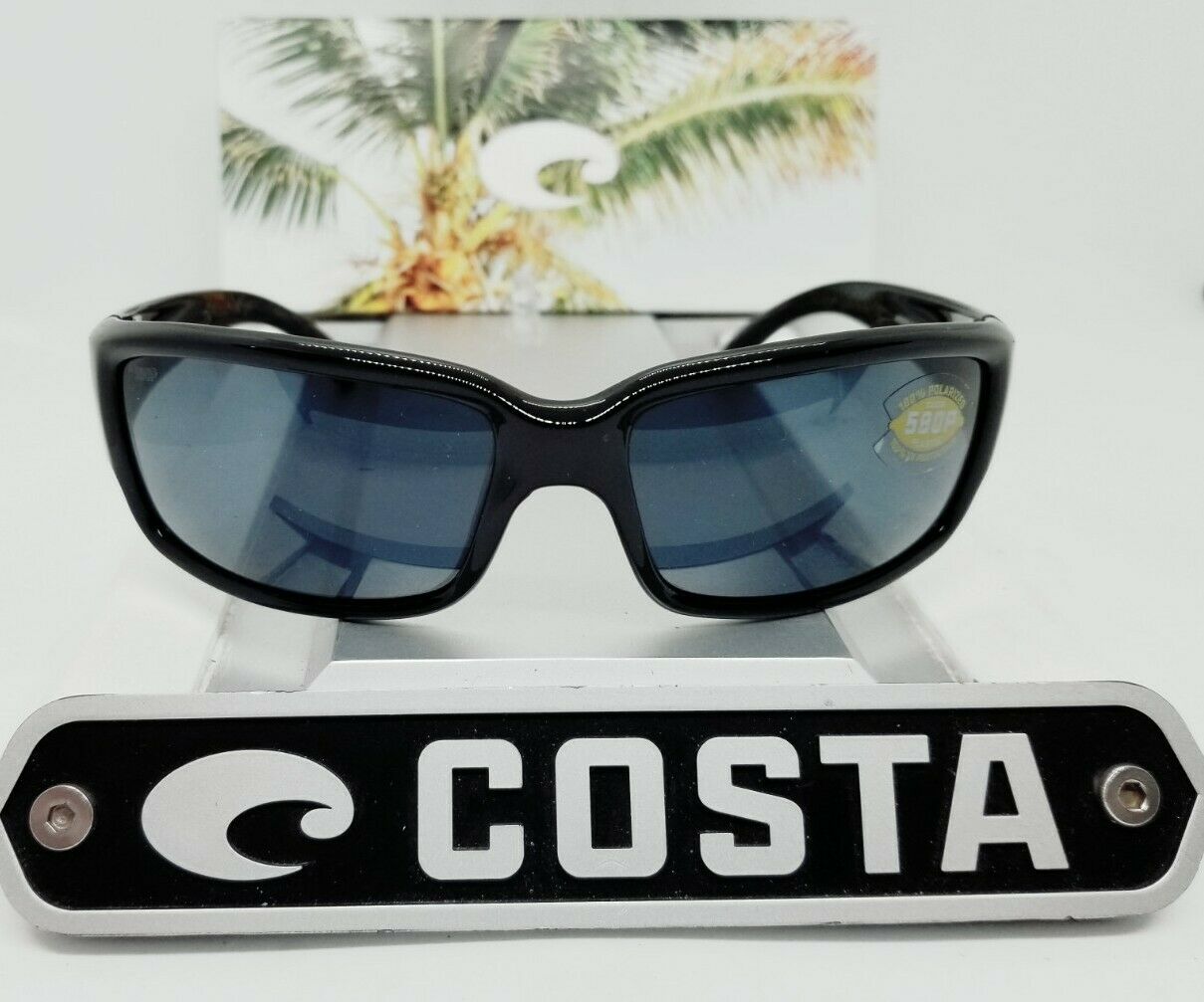 Costa Del Mar CABALLITO sunglasses - Shiny Black/Gray 580P