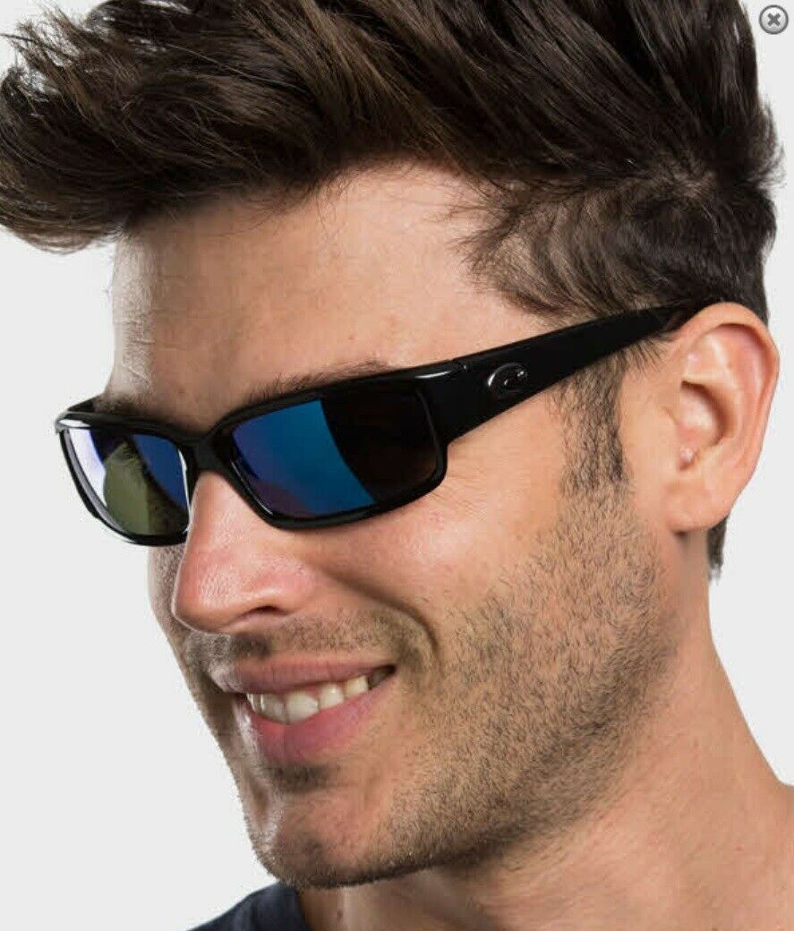 Costa Del Mar CABALLITO sunglasses - Shiny Black/Gray 580P