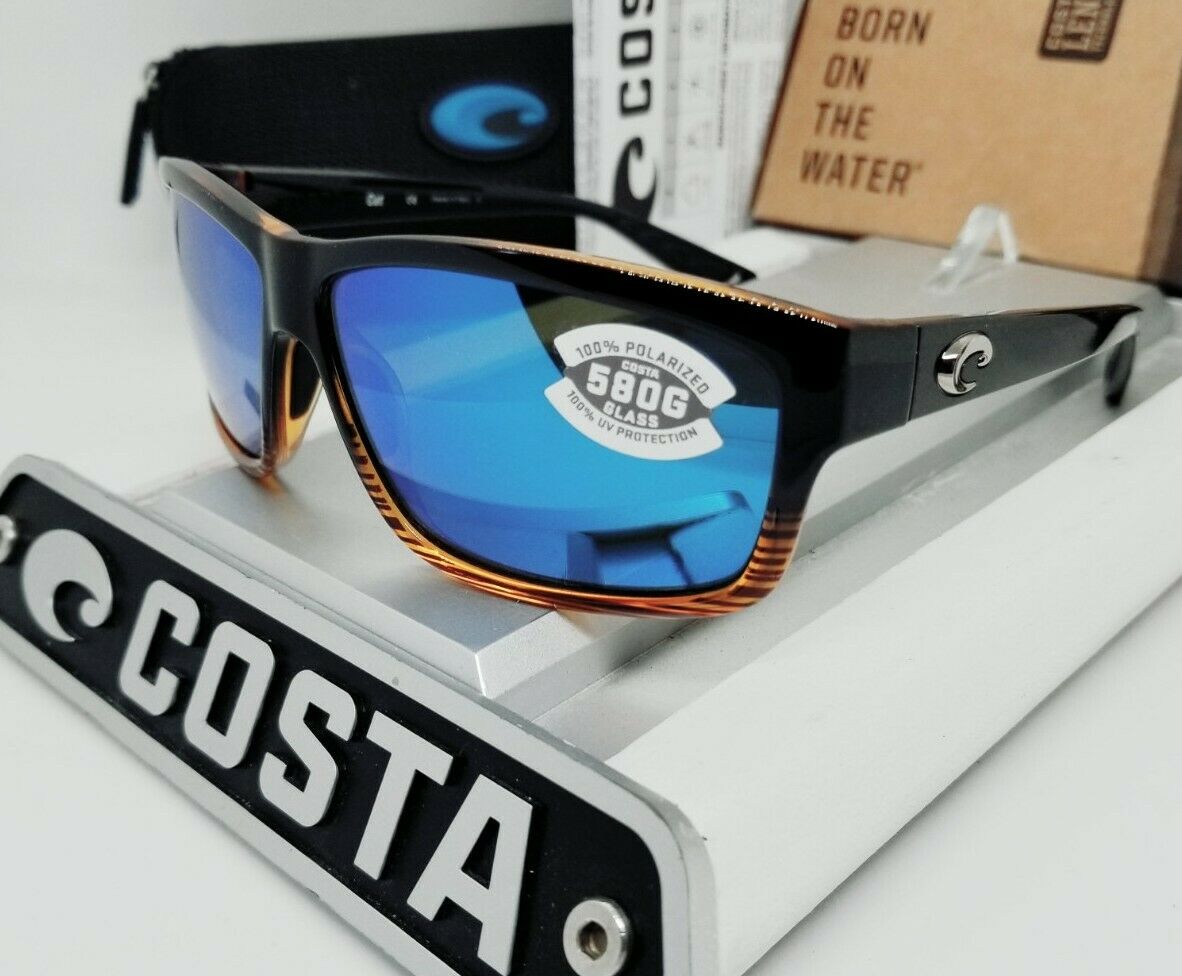 Costa Del Mar CUT sunglasses - Coconut Fade/Blue Mirror 580G (GLASS)