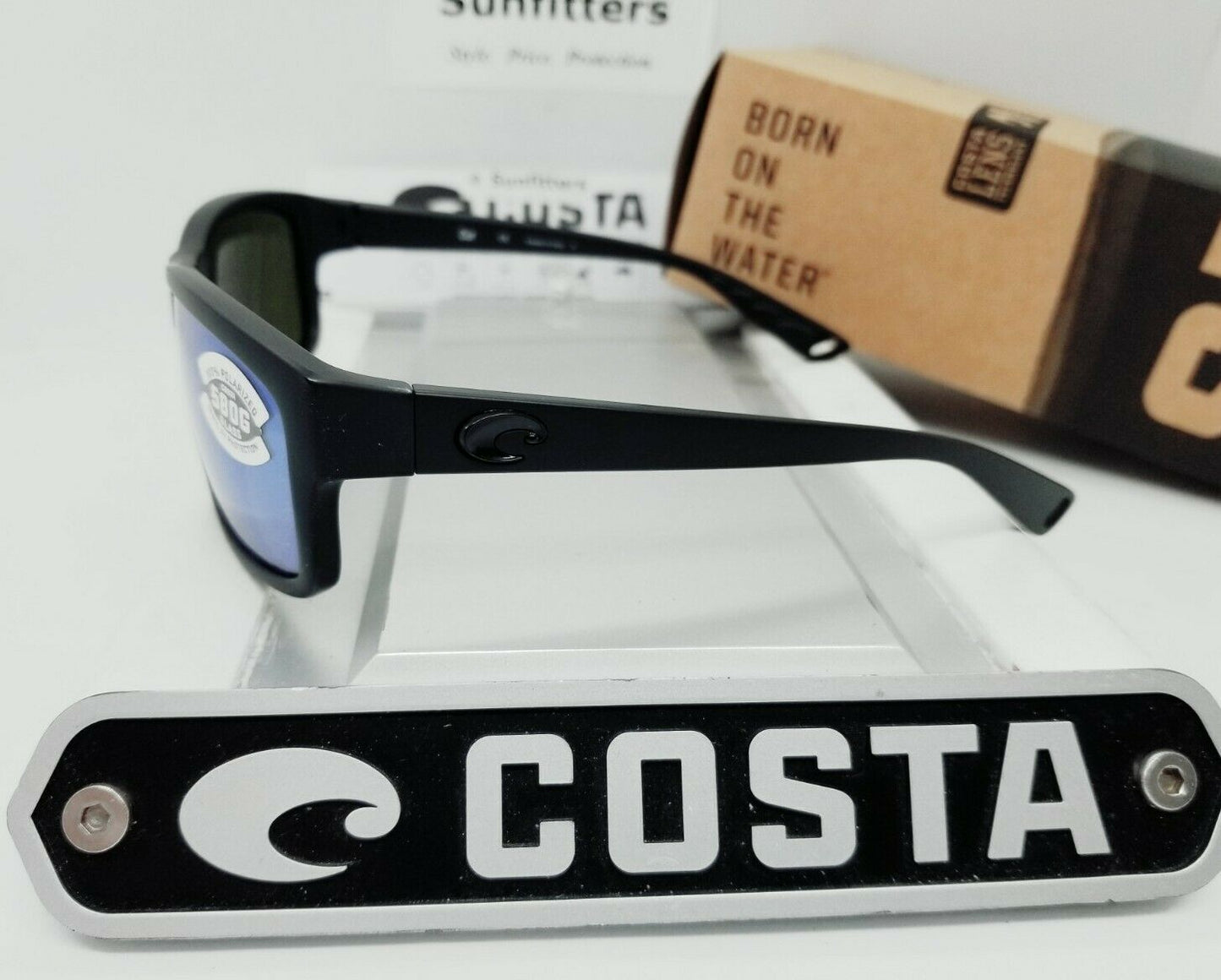 Costa Del Mar CUT sunglasses - Blackout/Blue Mirror 580G (GLASS)