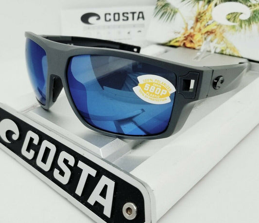 Costa Del Mar DIEGO sunglasses - Matte Gray/Blue Mirror 580P