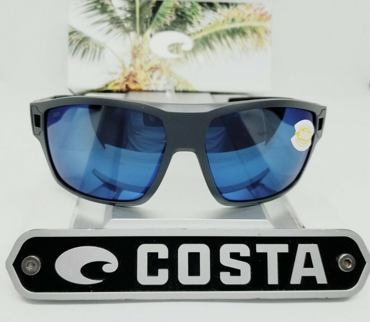 Costa Del Mar DIEGO sunglasses - Matte Gray/Blue Mirror 580P
