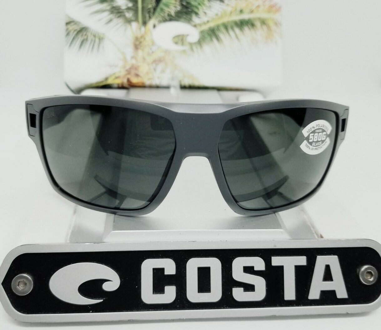 Costa Del Mar DIEGO sunglasses - Matte Gray/Gray 580G