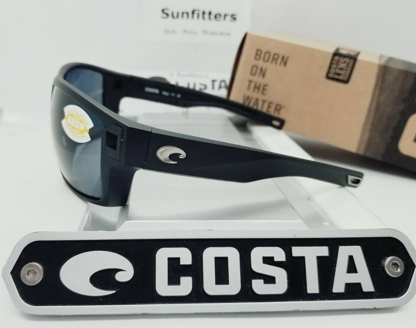 Costa Del Mar DIEGO sunglasses - Matte Black/Gray 580P