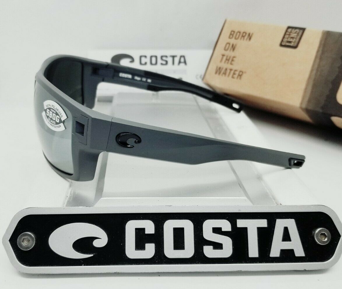 Costa Del Mar DIEGO sunglasses - Matte Gray/Silver Mirror 580G