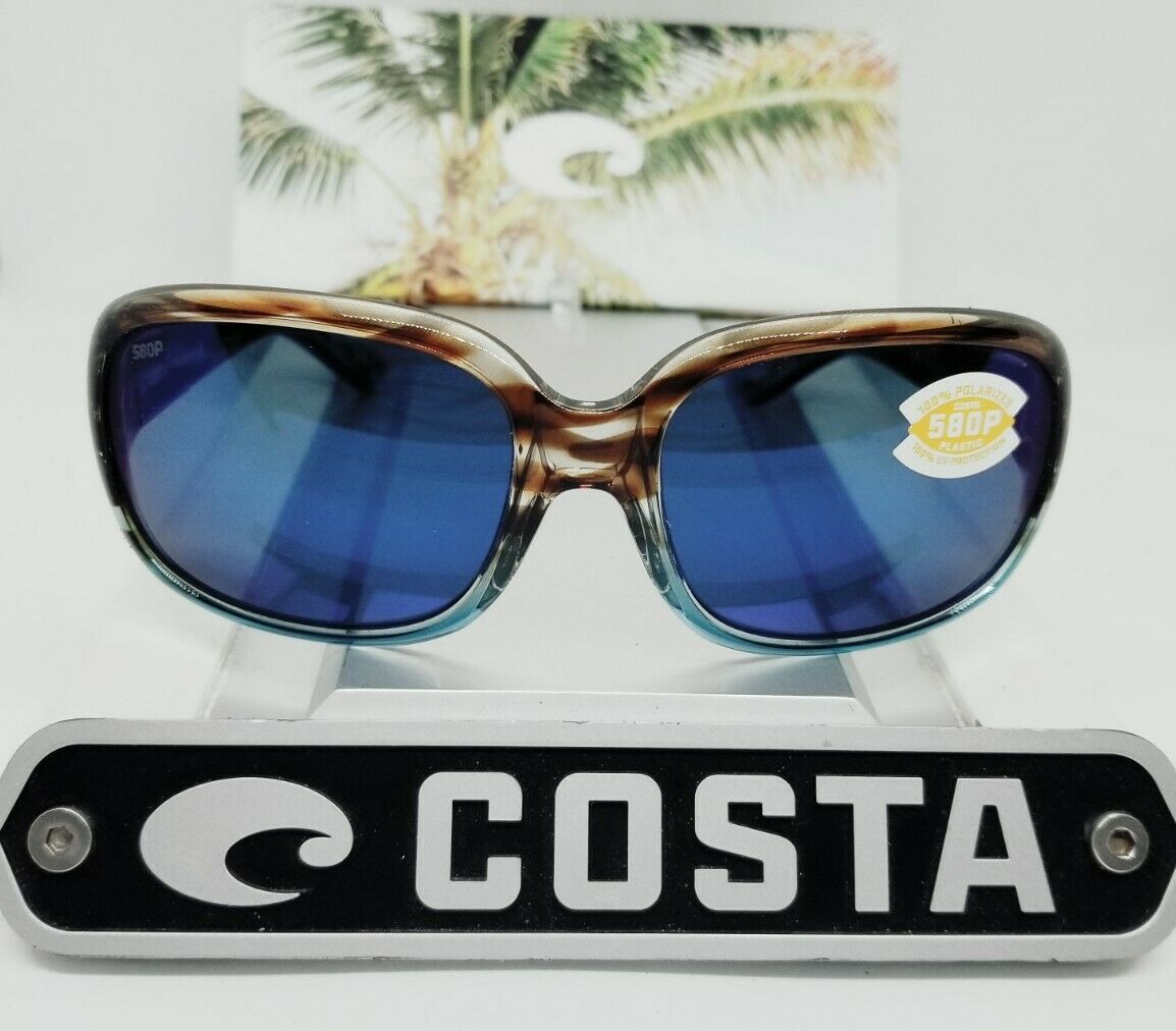 Costa Del Mar GANNET sunglasses - Shiny Wahoo/Blue Mirror 580P