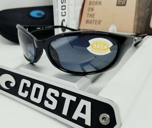 Costa Del Mar HARPOON sunglasses - Shiny Black/Gray 580P