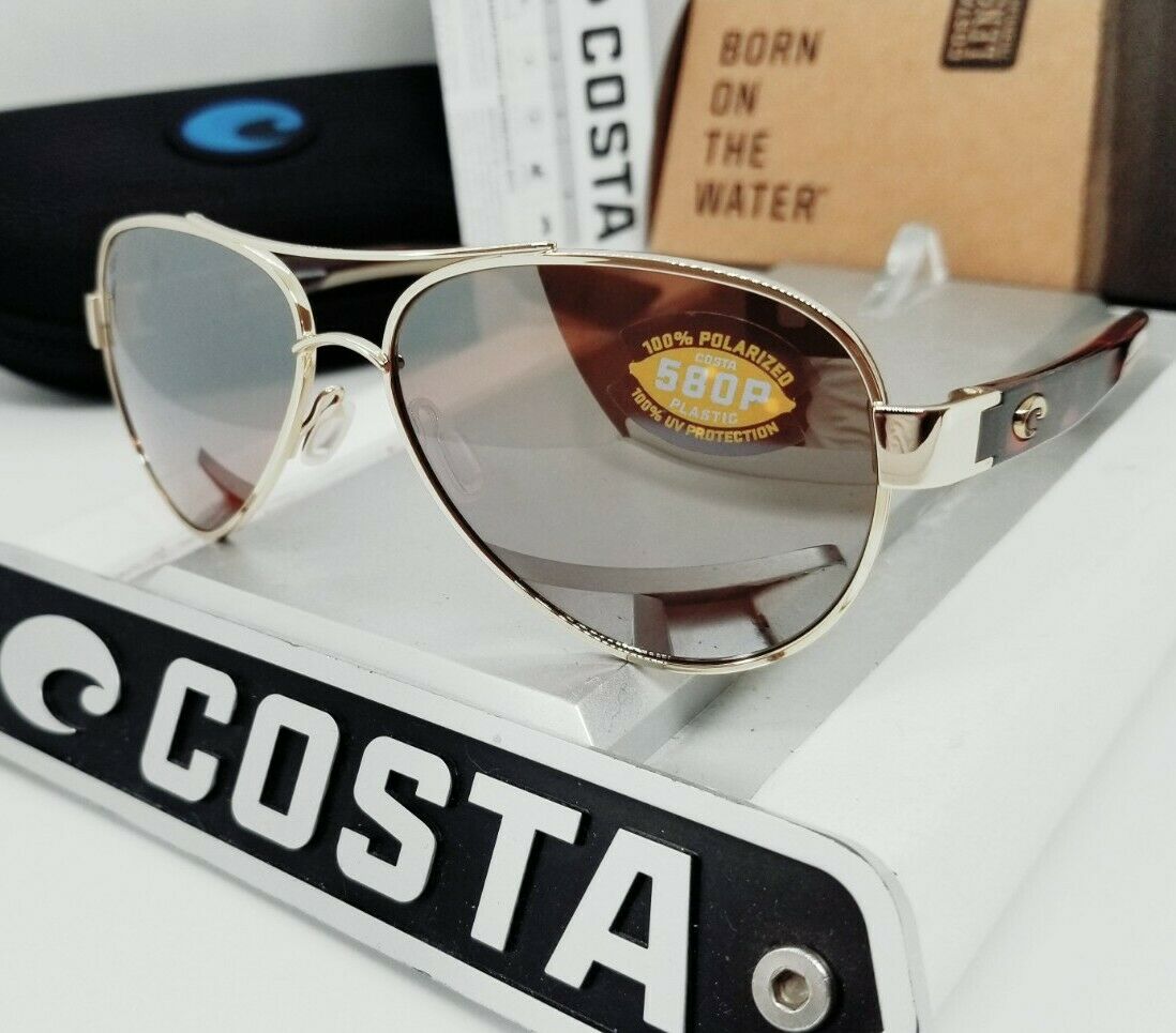 Costa Del Mar LORETO sunglasses - Gold/Silver Copper Mirror 580P